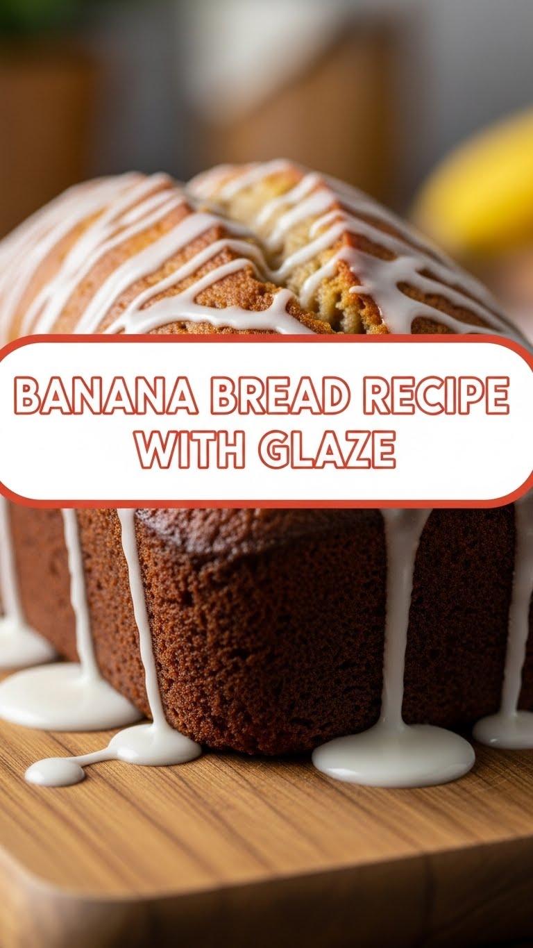Banana Bread Recipe With Glaze