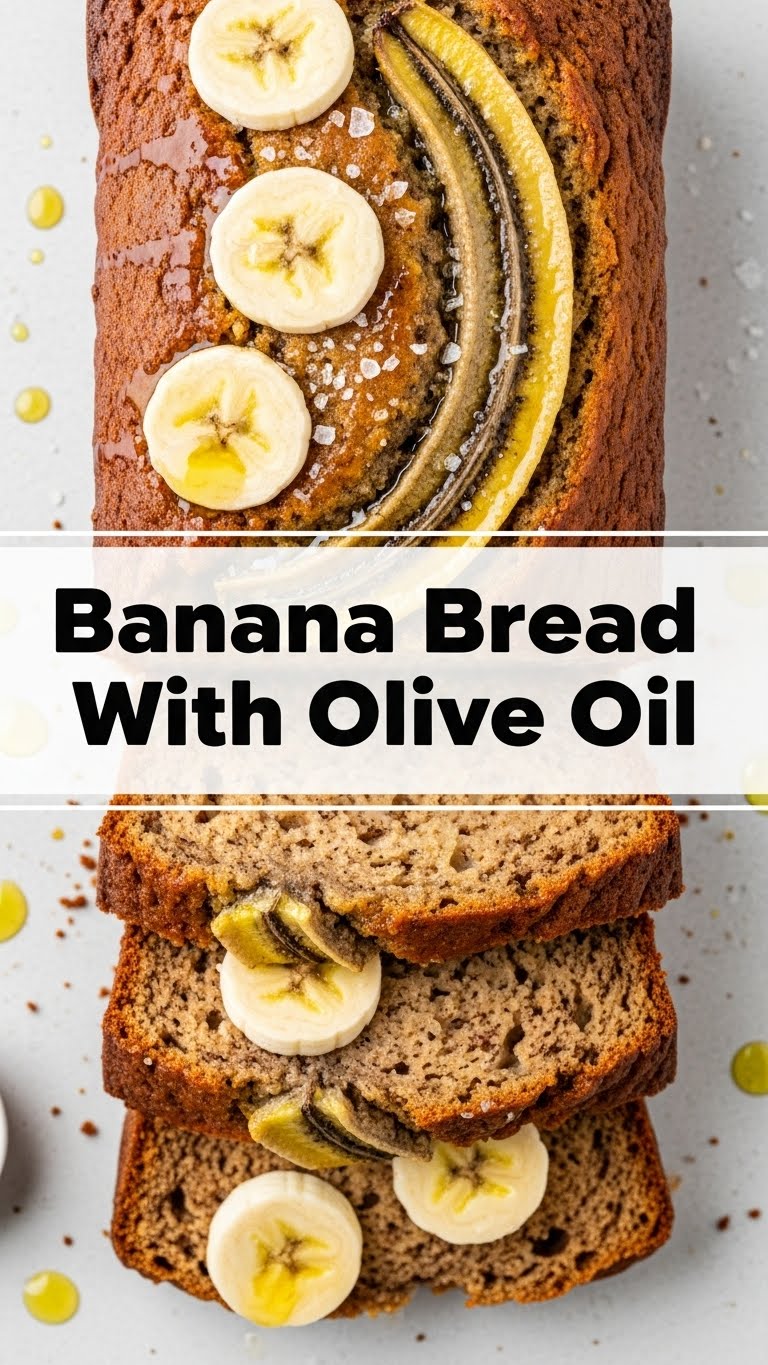 Banana Bread With Olive Oil