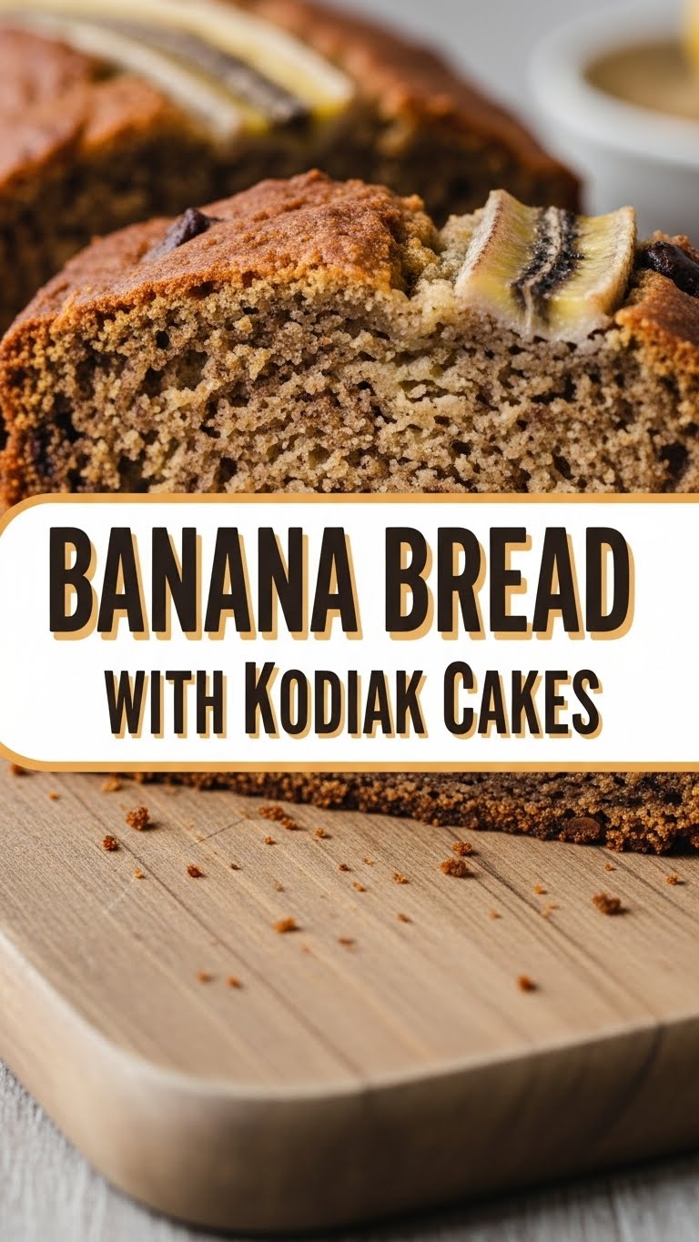 Banana Bread With Kodiak Cakes