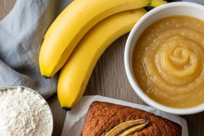 Banana Bread Recipe With Applesauce Apple Sauce