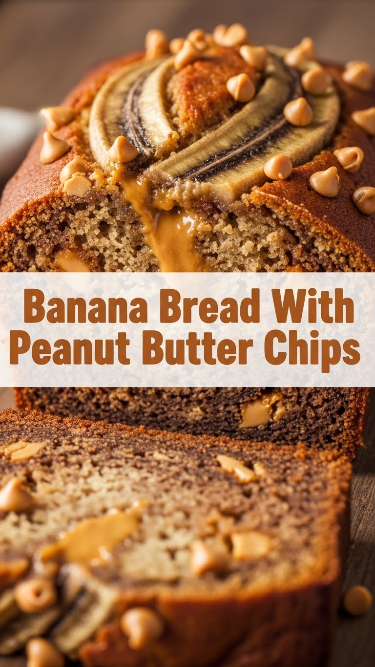 Banana Bread With Peanut Butter Chips