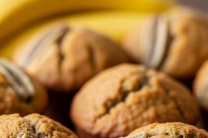 Banana Bread Muffins With Sour Cream