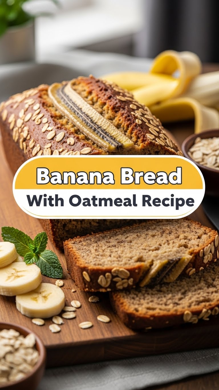 Banana Bread With Oatmeal Recipe