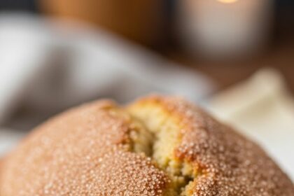 Banana Bread With Cinnamon Sugar Topping