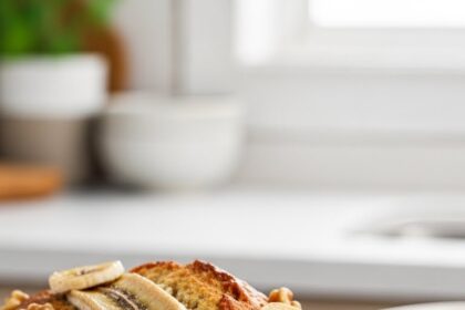 Banana Bread Made With Cottage Cheese