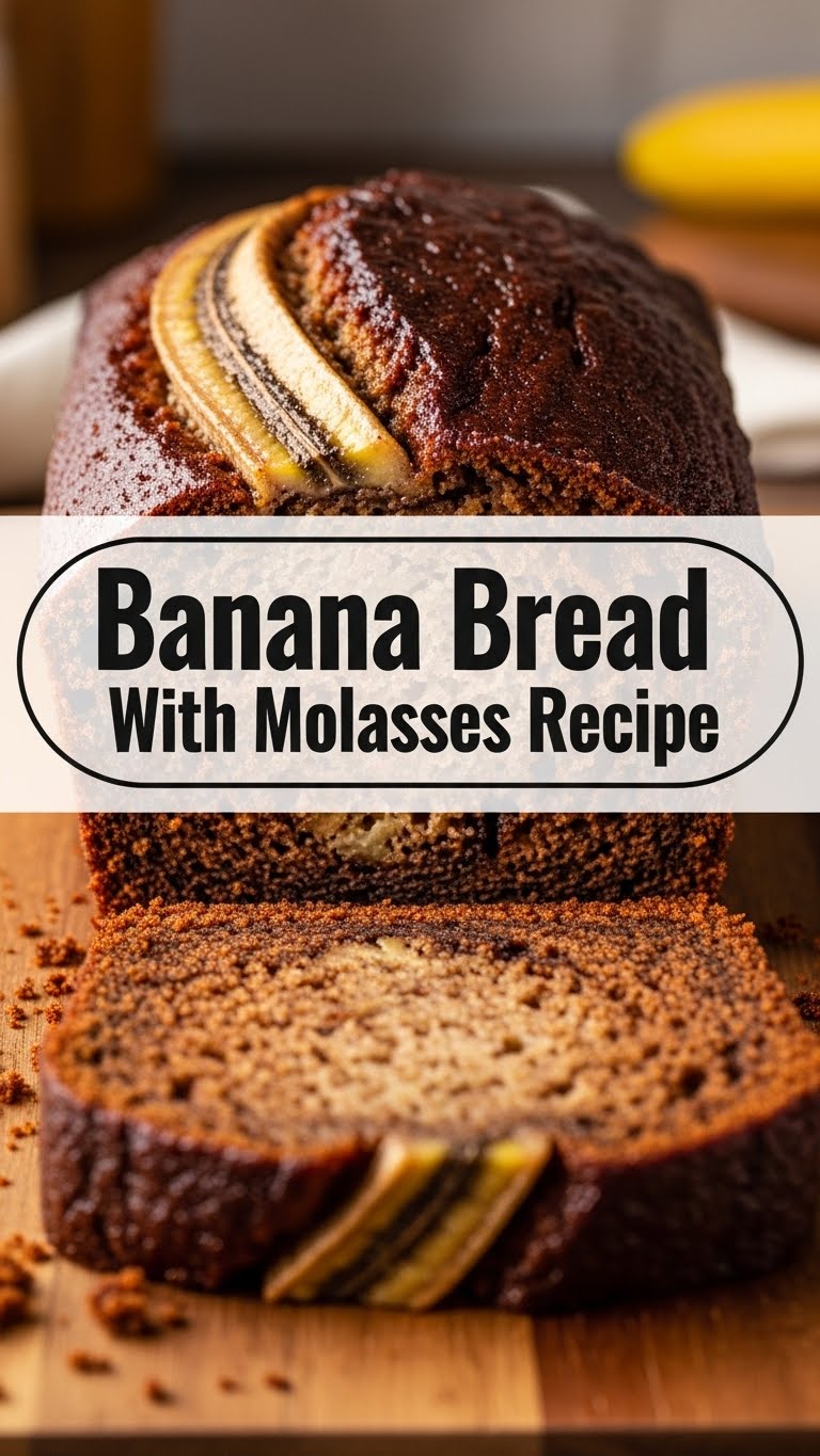 Banana Bread With Molasses Recipe