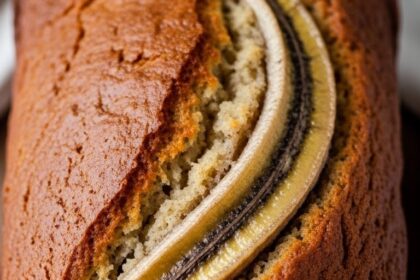 Banana Bread With Heavy Cream
