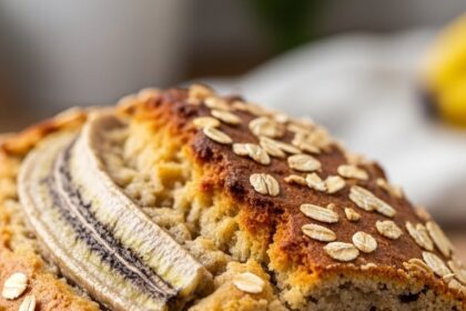 Banana Bread Made With Oat Flour