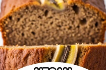 Vegan Banana Bread With Applesauce