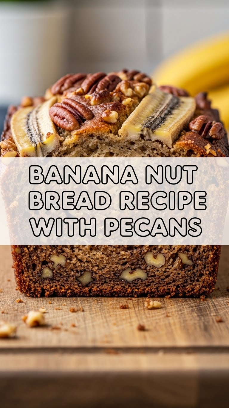 Banana Nut Bread Recipe With Pecans