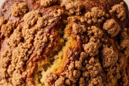 Banana Bread With Crunchy Topping