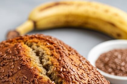 Banana Bread With Flaxseed Meal