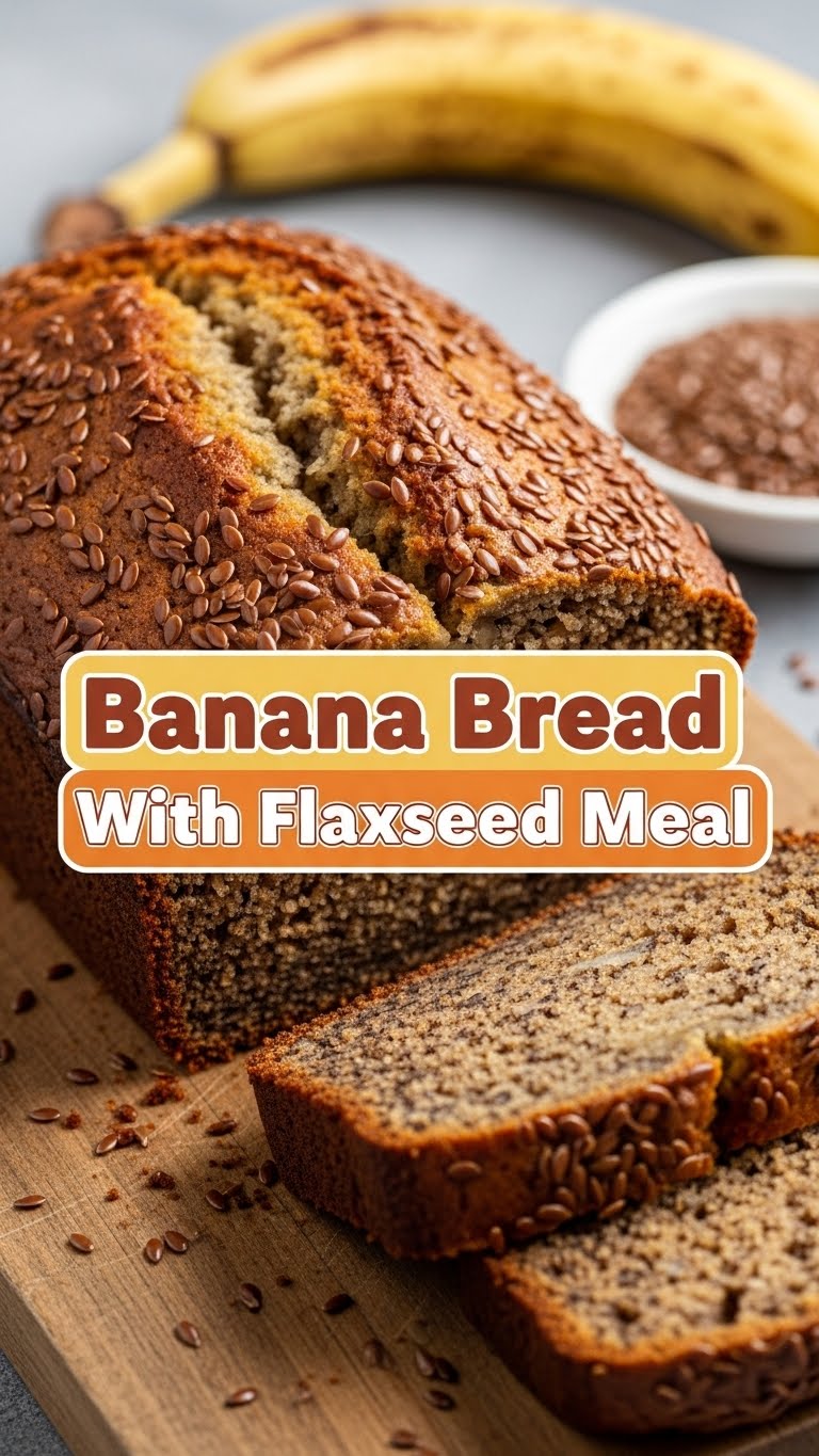 Banana Bread With Flaxseed Meal