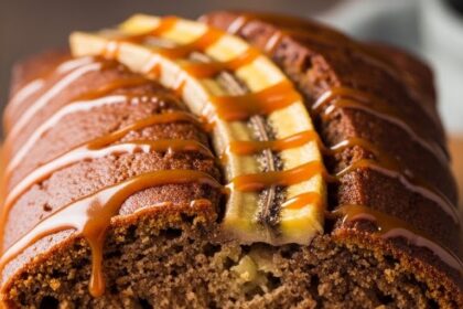 Banana Bread With Caramel