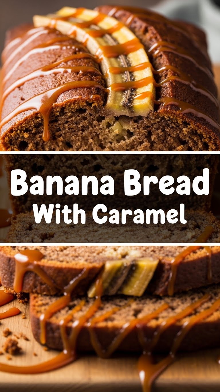 Banana Bread With Caramel