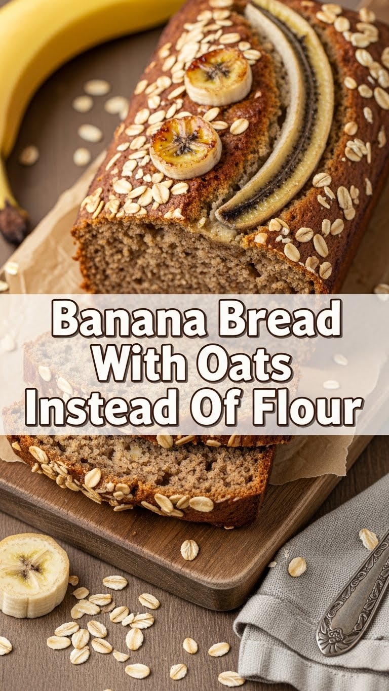 Banana Bread With Oats Instead Of Flour