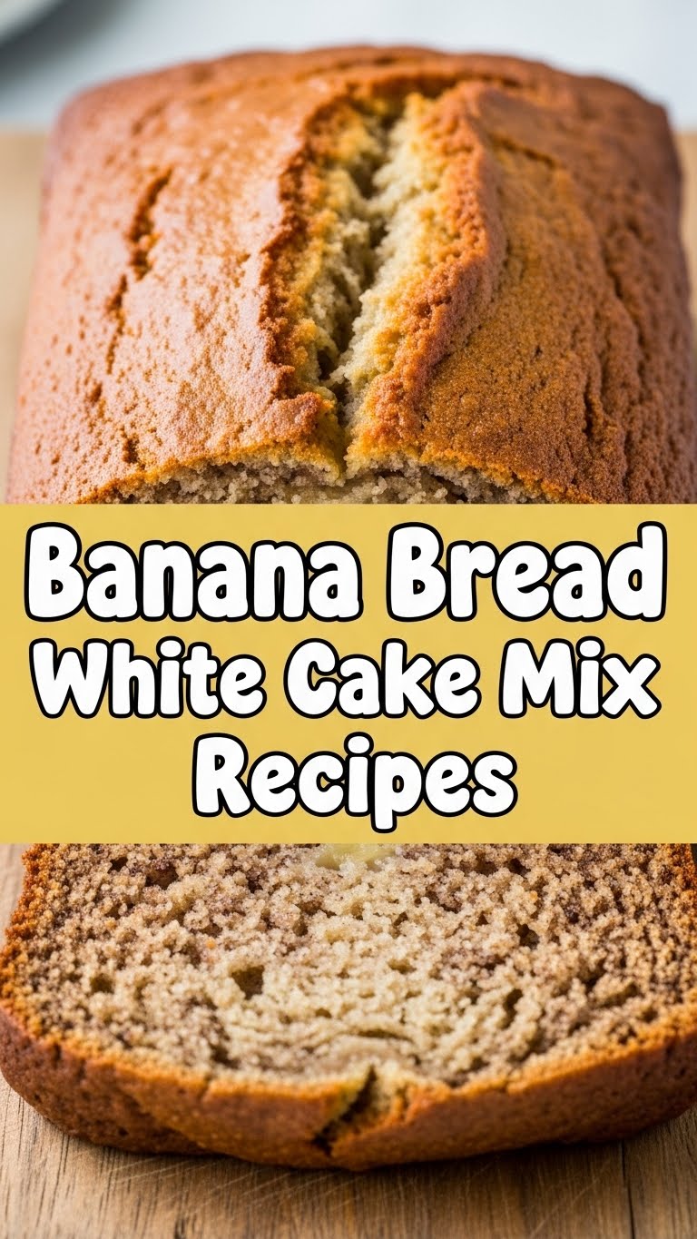 Banana Bread With White Cake Mix Recipes