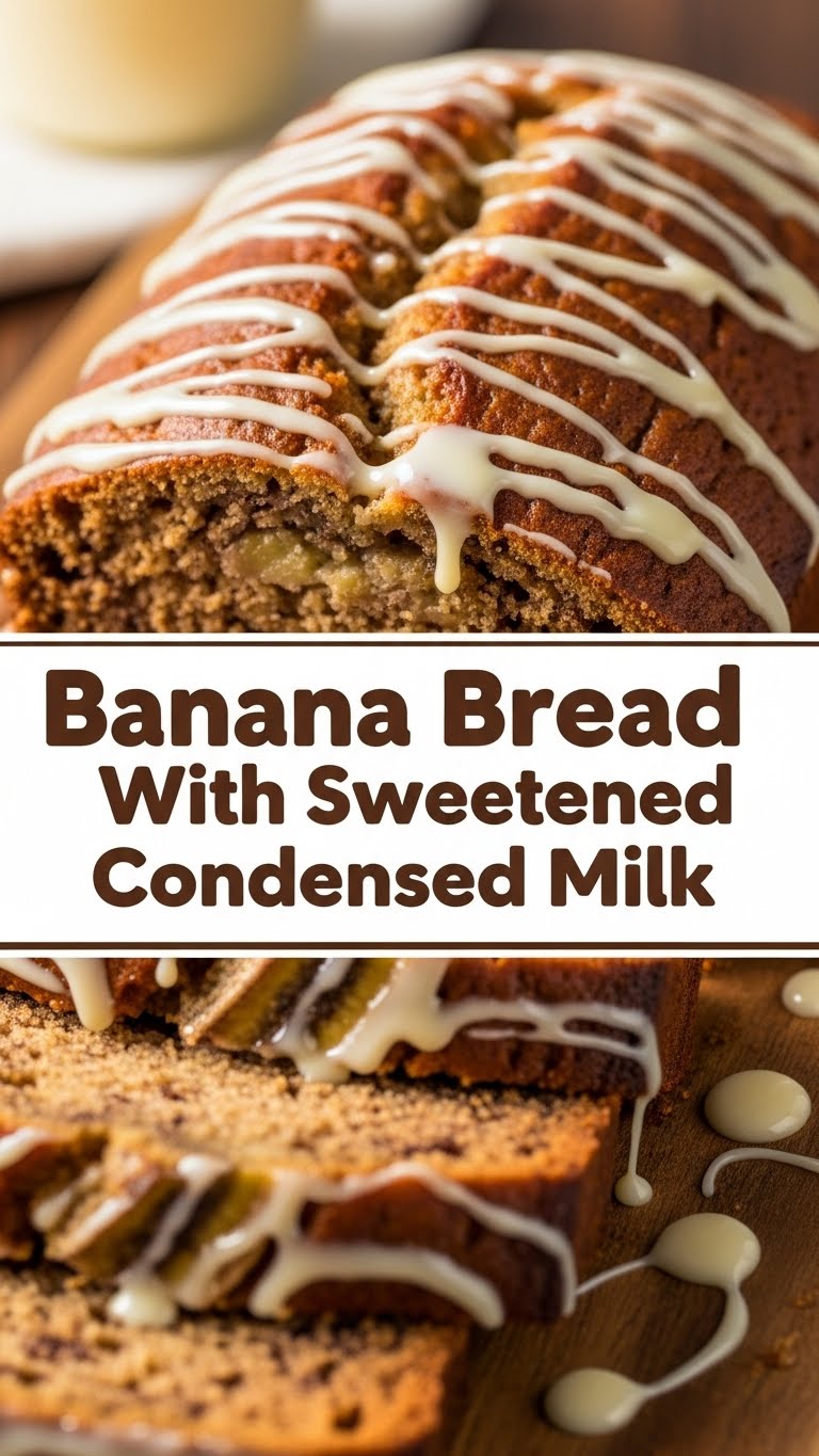 Banana Bread With Sweetened Condensed Milk