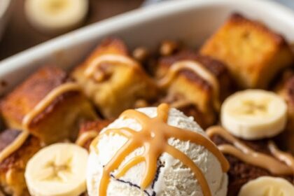 Bread Pudding With Banana Bread