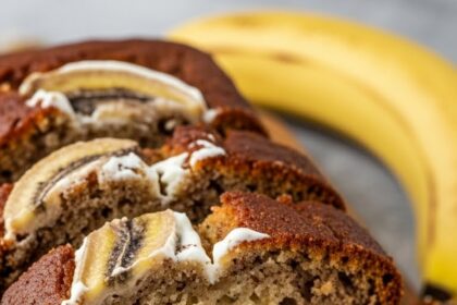 Super Moist Banana Bread With Sour Cream