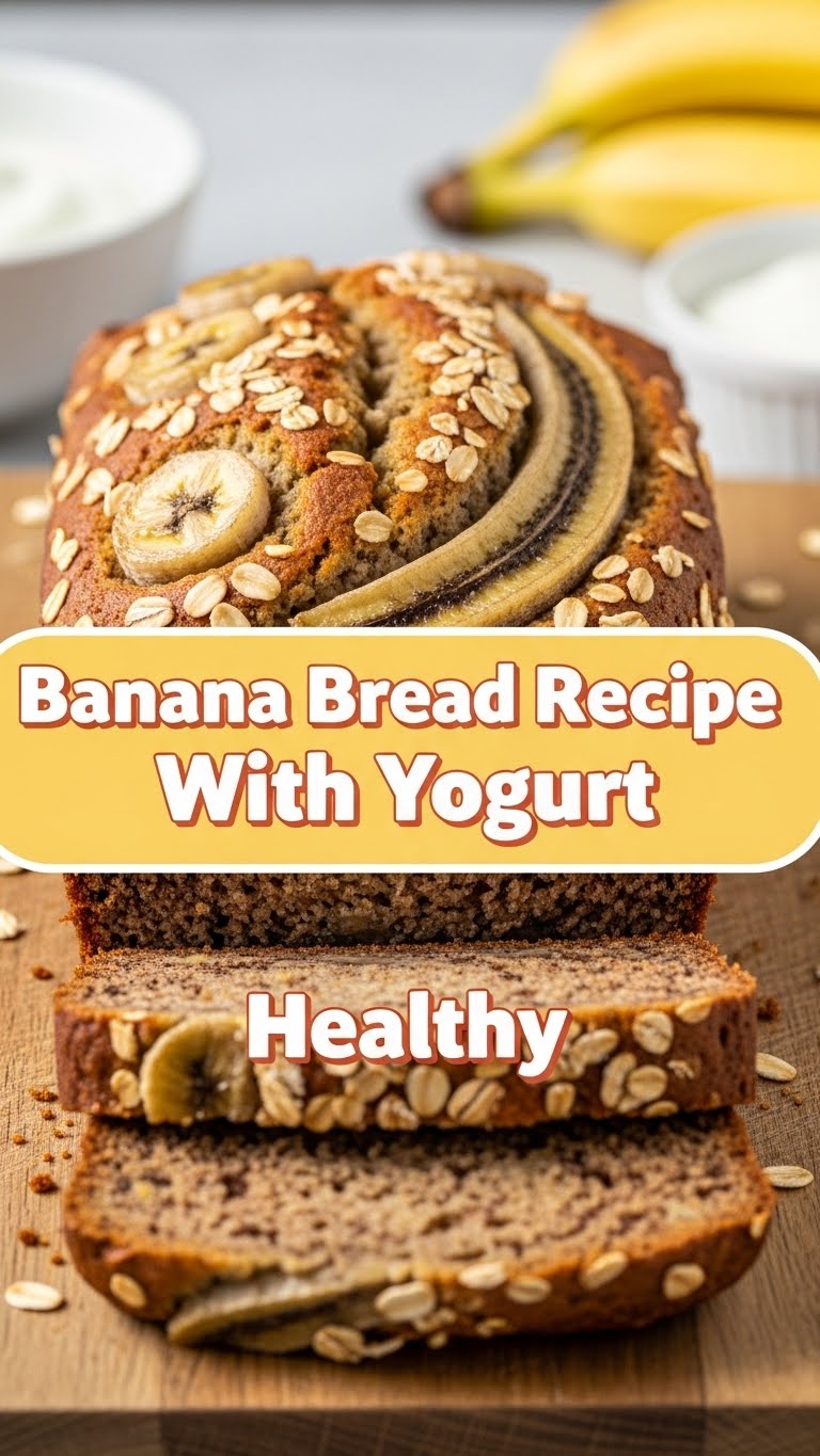 Banana Bread Recipe With Yogurt Healthy