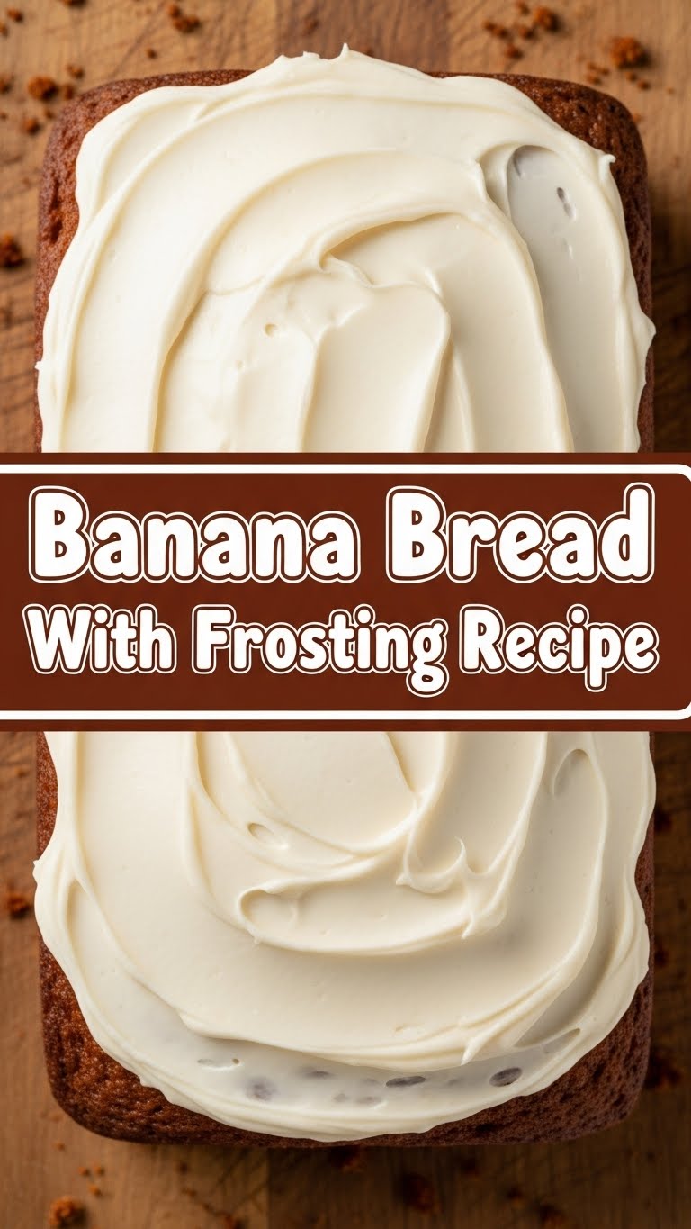 Banana Bread With Frosting Recipe