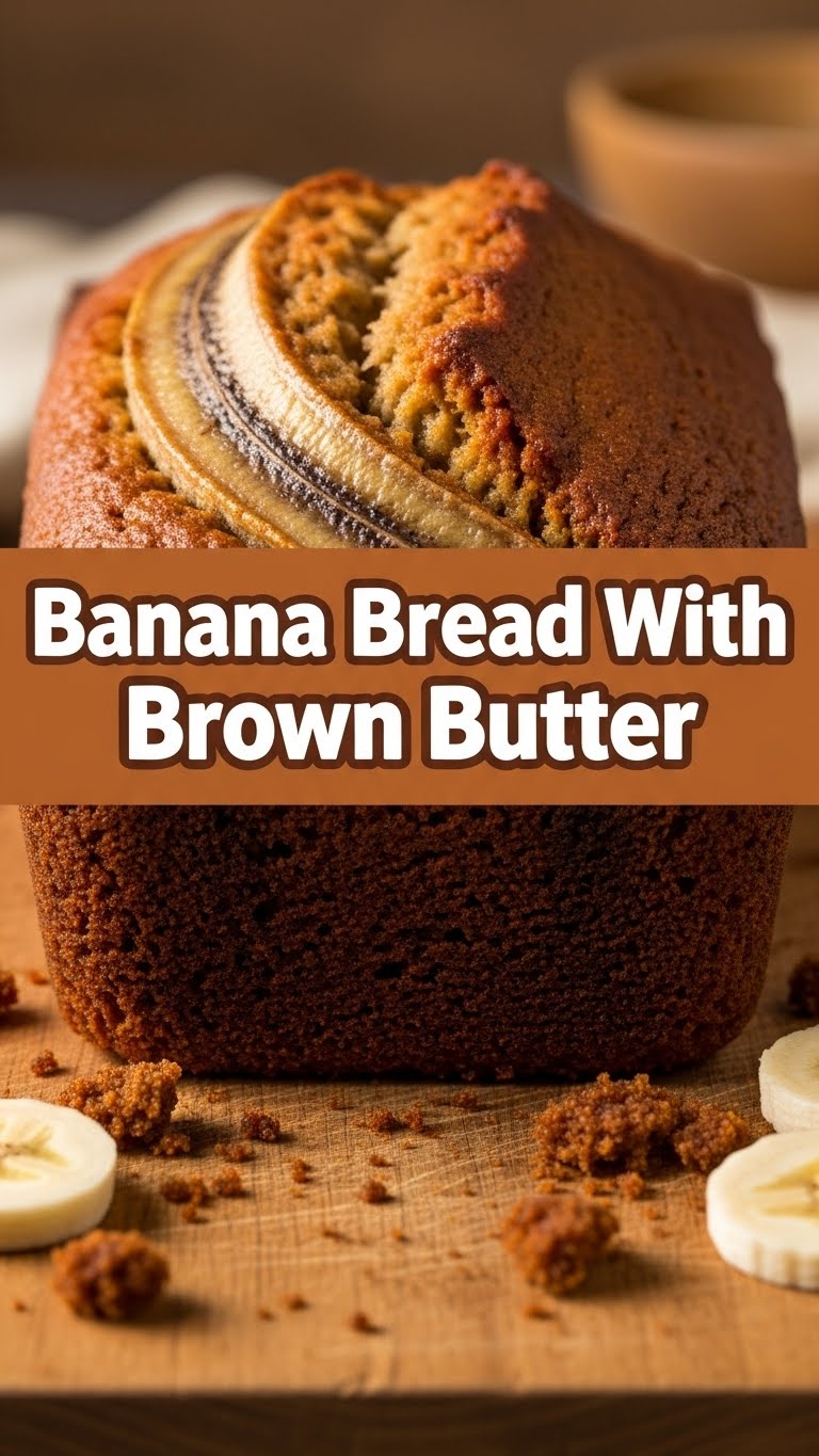 Banana Bread With Brown Butter