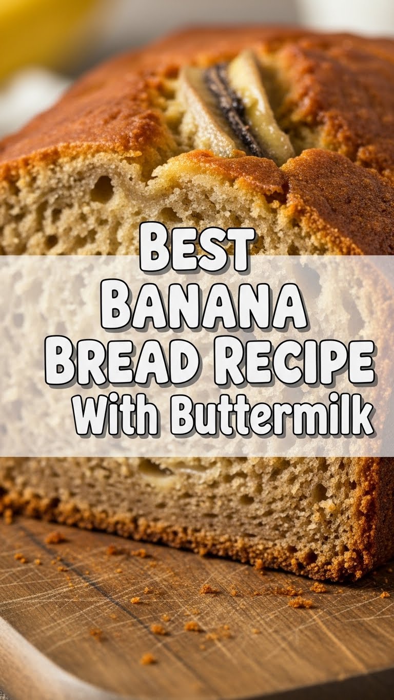 Best Banana Bread Recipe With Buttermilk