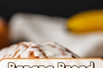 Banana Bread With Vanilla Yogurt