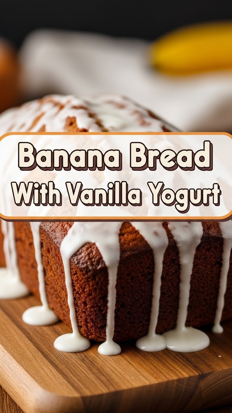 Banana Bread With Vanilla Yogurt