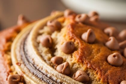 Banana Bread With Cinnamon Chips