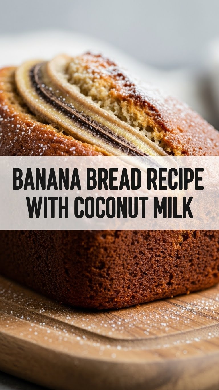 Banana Bread Recipe With Coconut Milk