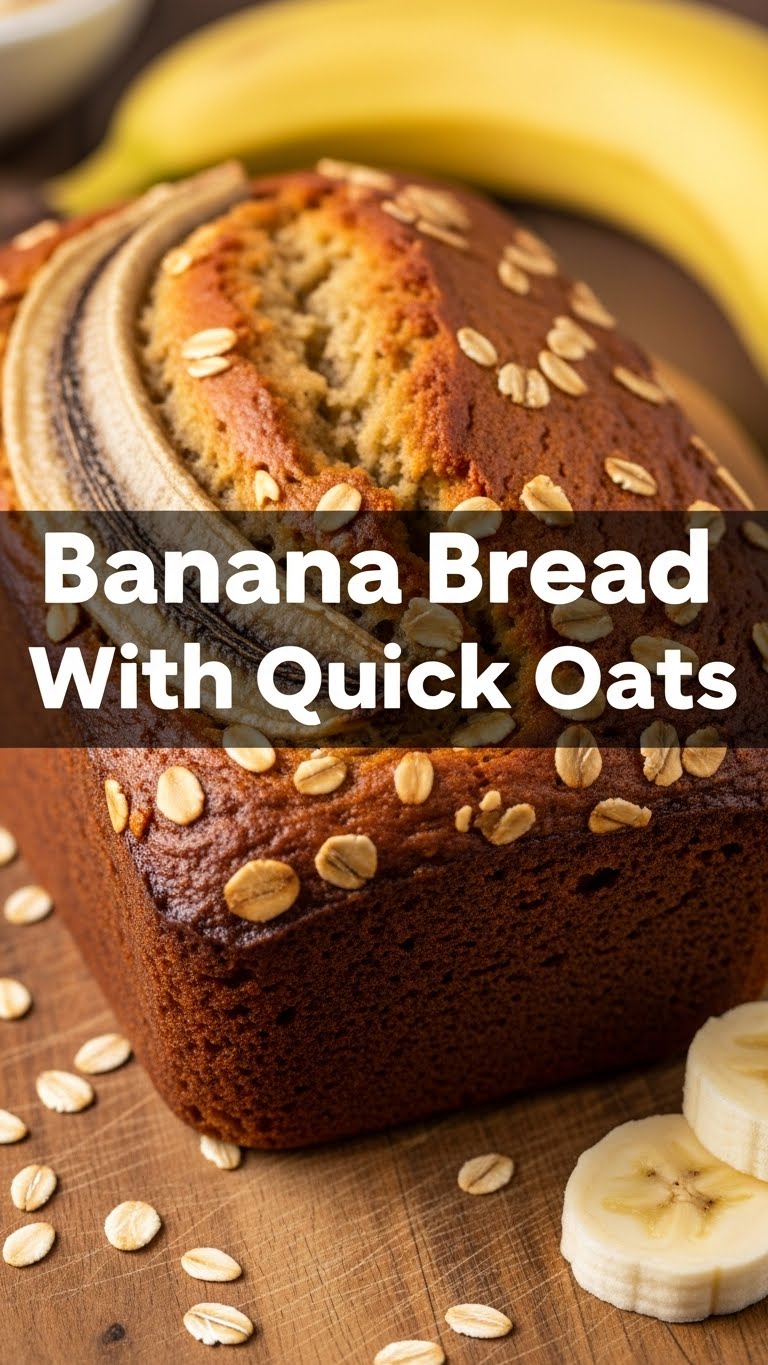 Banana Bread With Quick Oats