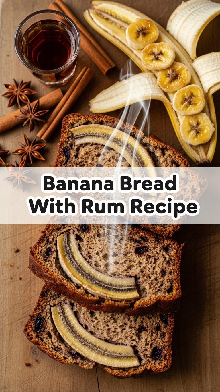 Banana Bread With Rum Recipe