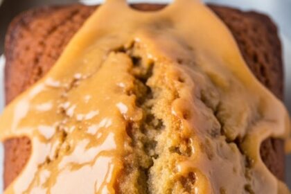 Banana Bread With Orange Glaze