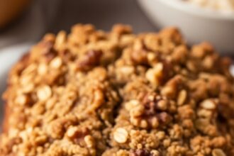 Banana Nut Bread Recipe With Crumble Topping