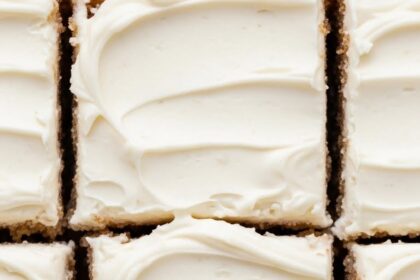 Banana Bread Bars With Sour Cream