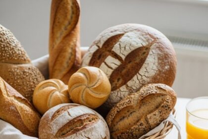 Breakfast With Bread And Banana