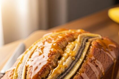 Banana Bread With Orange Marmalade