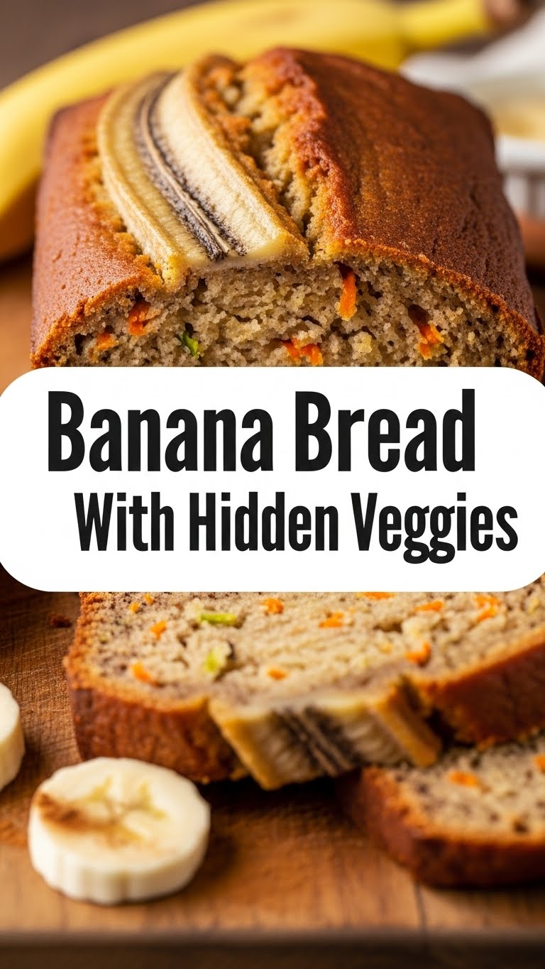 Banana Bread With Hidden Veggies
