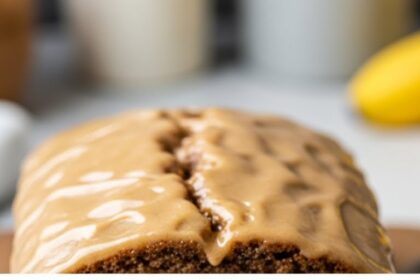Banana Bread With Brown Sugar Icing