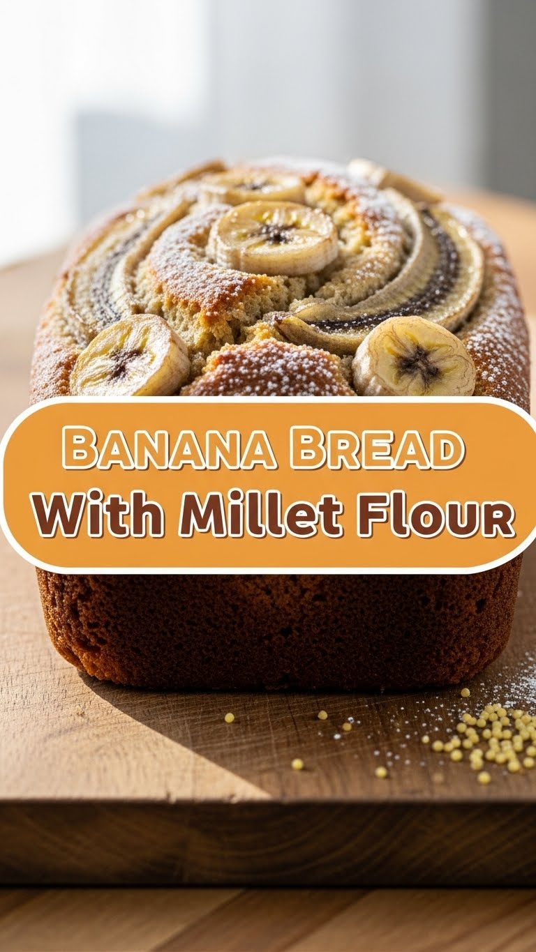 Banana Bread With Millet Flour