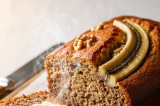 Banana Bread With Honey Butter