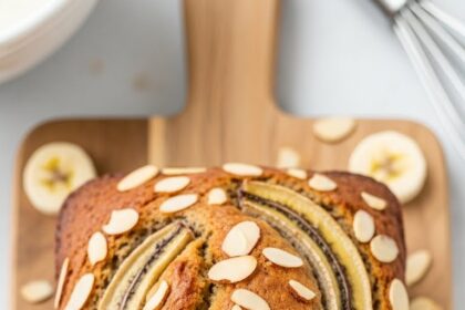 Healthy Banana Bread With Applesauce Almond Flour