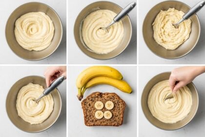 How To Make Banana Bread With 4 Bananas