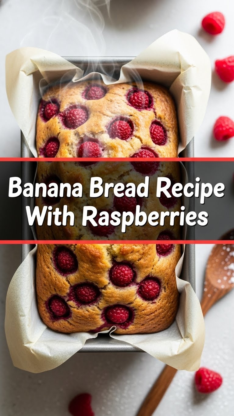Banana Bread Recipe With Raspberries