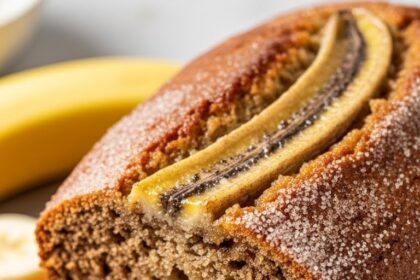 Banana Bread With Brown Sugar And Butter