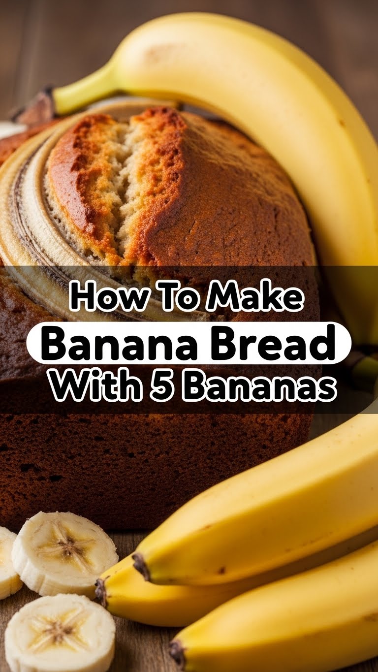 How To Make Banana Bread With 5 Bananas