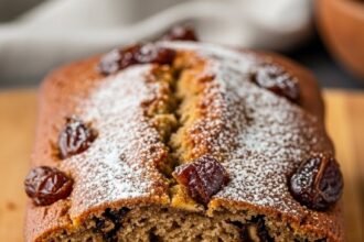 Moist Banana Bread With Dates