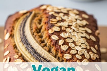 Vegan Banana Bread Recipe With Oats